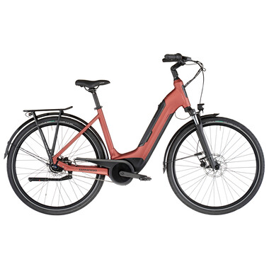 Bicicleta de paseo eléctrica WINORA TRIA N8 ECO WAVE Contrapedal Rojo 2023 0